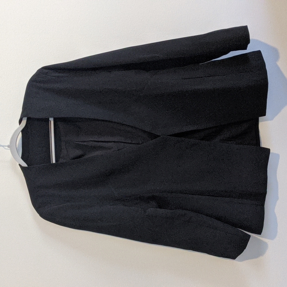 Women's lined suit jacket size XL polyester